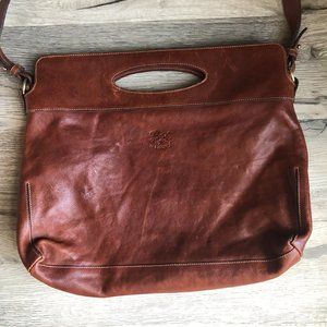 Il Bisonte Leather Crossbody Bag